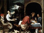 ORRENTE, Pedro The Supper at Emmaus painting